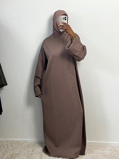 Vestido con un solo bolsillo